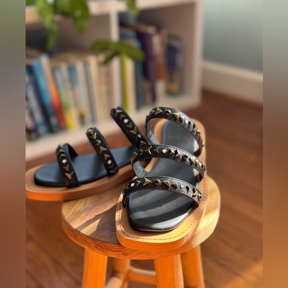 Frye // Faye Studded Slides new in box - Picture 3 of 10